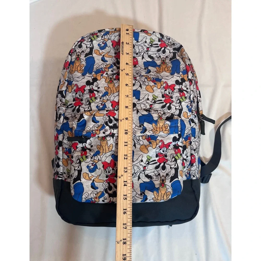 Disney Mickey and Friends Backpack Unisex One Size Multicolor Retro Style